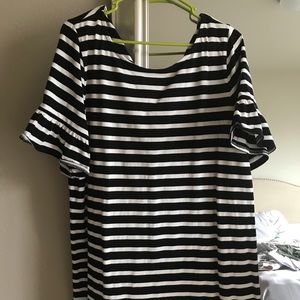 J. Crew new with tags size XL stripe dress